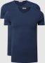 Bikkembergs T-shirt met stretch in set van 2 stuks - Thumbnail 2