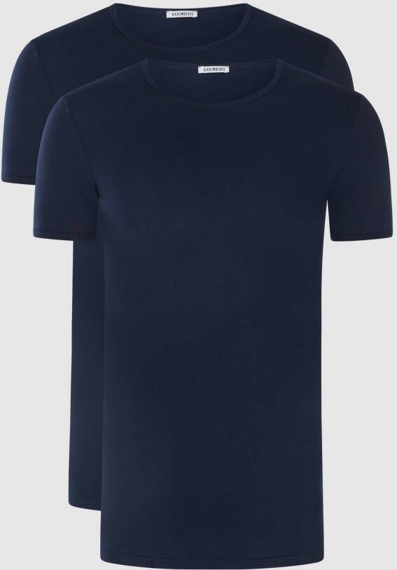 Bikkembergs T-shirt met stretch in set van 2 stuks