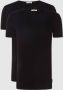 Bikkembergs Heren T-shirt met ronde hals Black Heren - Thumbnail 2