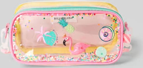 BILLIEBLUSH Etui in semitransparant design met logoprint - Foto 2