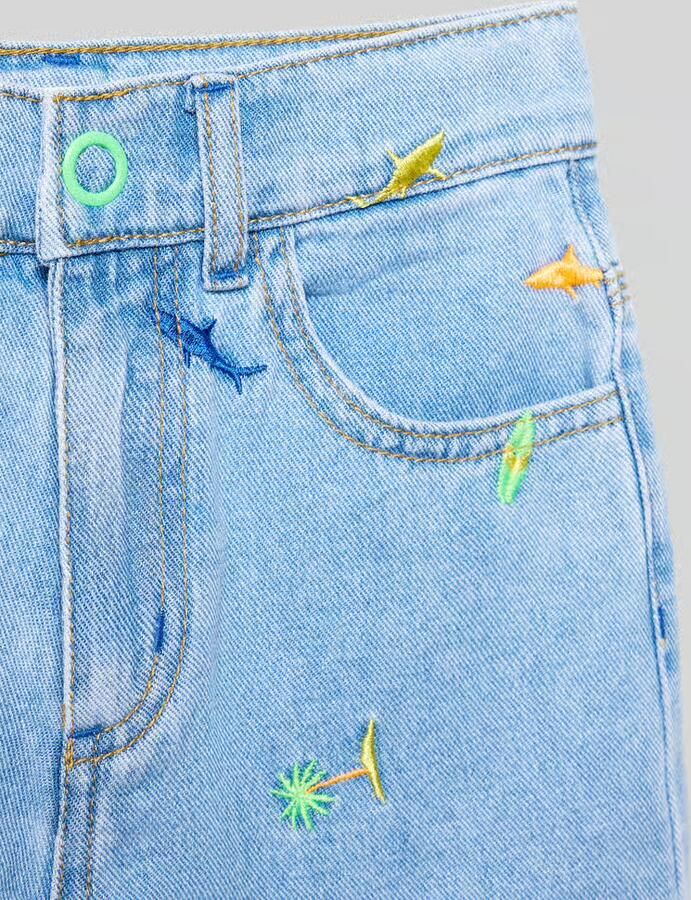 BILLIEBLUSH Korte jeans met stitchings - Foto 2