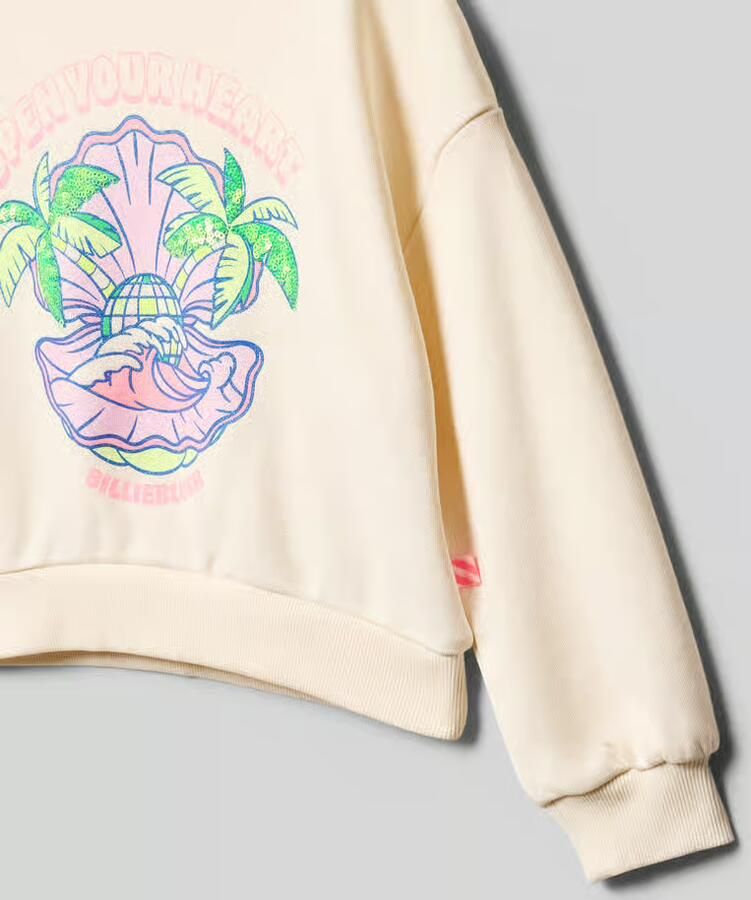 BILLIEBLUSH regular fit sweatshirt met motiefprint