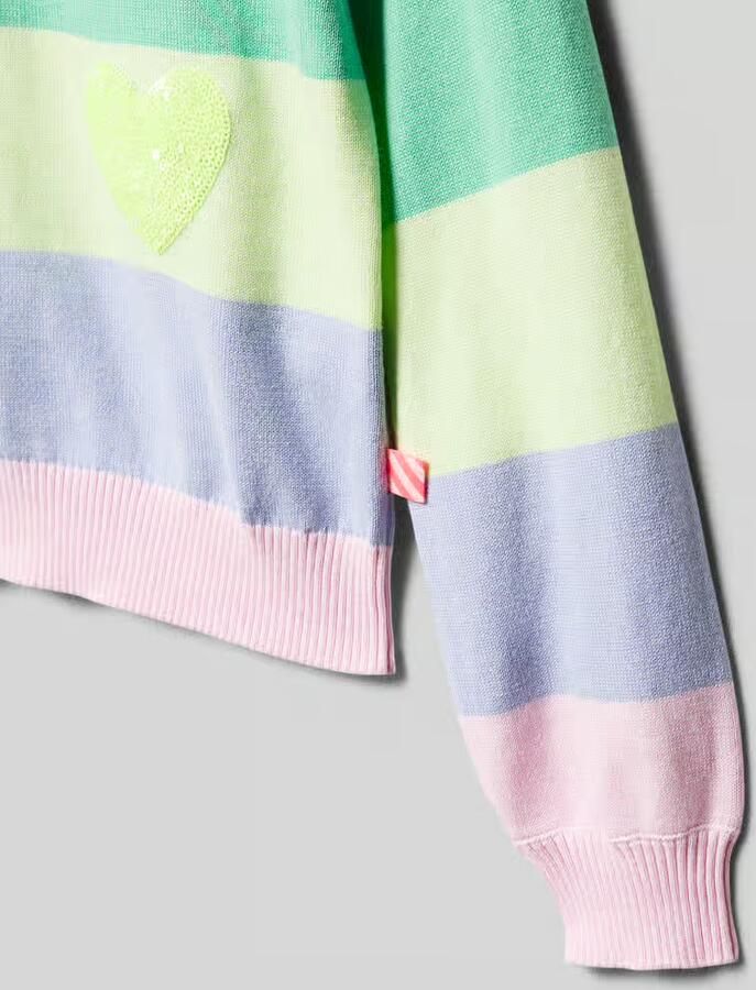 BILLIEBLUSH regular fit trui in brei-look