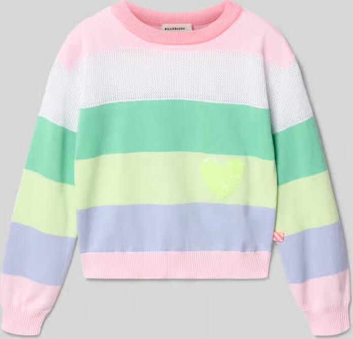 BILLIEBLUSH regular fit trui in brei-look - Foto 2