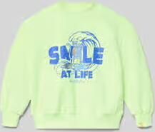 BILLIEBLUSH Sweatshirt met motiefprint en ronde hals