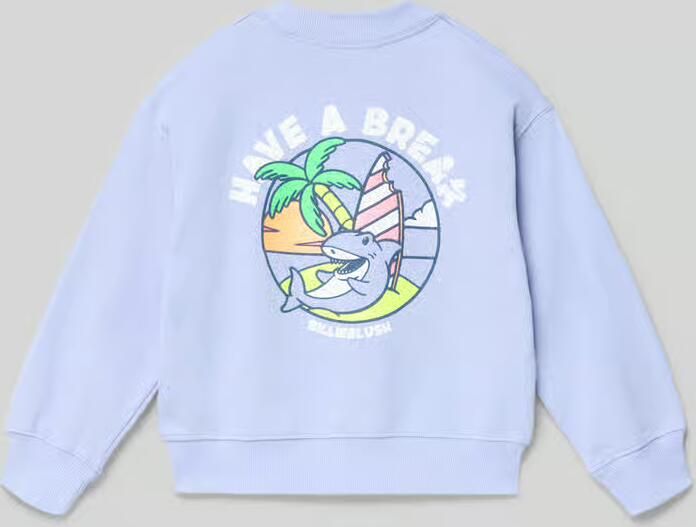 BILLIEBLUSH Sweatshirt met motiefprint en ronde hals - Foto 2