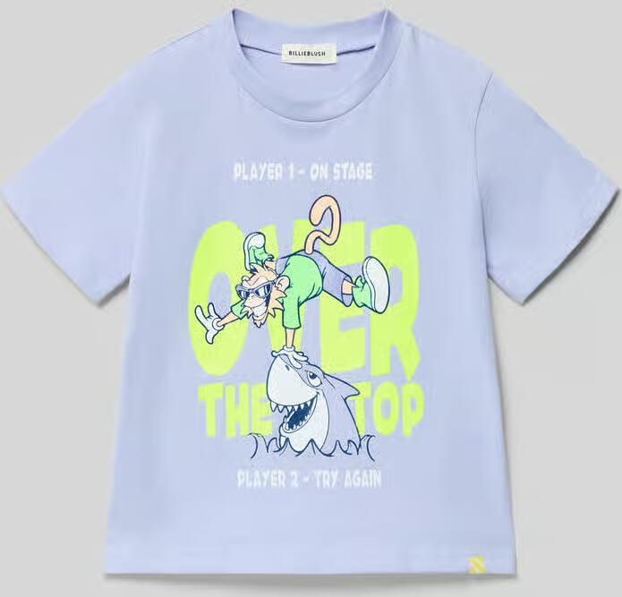 BILLIEBLUSH T-shirt met motiefprint en ronde hals
