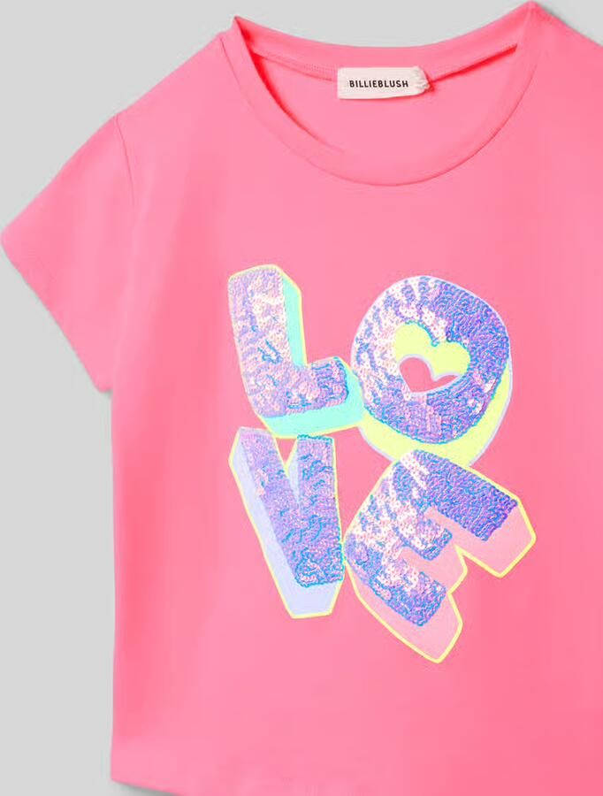 BILLIEBLUSH T-shirt met ronde hals - Foto 2
