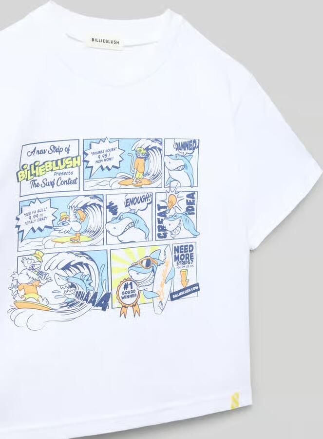 BILLIEBLUSH T-shirt van zuiver katoen - Foto 2