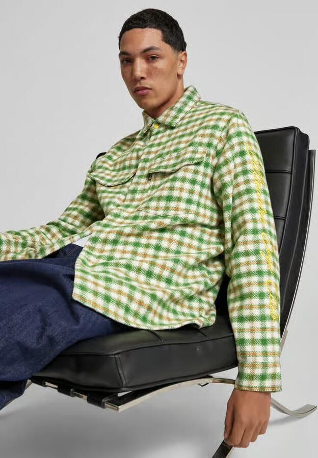 Billionaire Boys Club Regular fit vrijetijdsoverhemd met wol