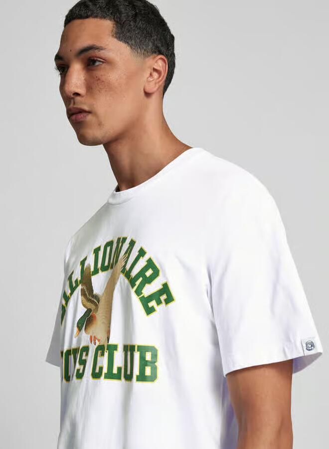 Billionaire Boys Club T-shirt met labelprint