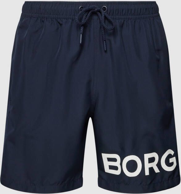 Björn Borg Zwembroek met labelprint model 'SHELDON'