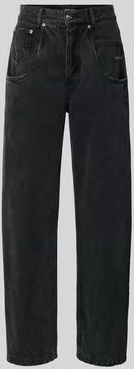 Black palms Jeans met 5-pocketmodel