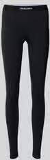 Black palms Legging met elastische band met logo