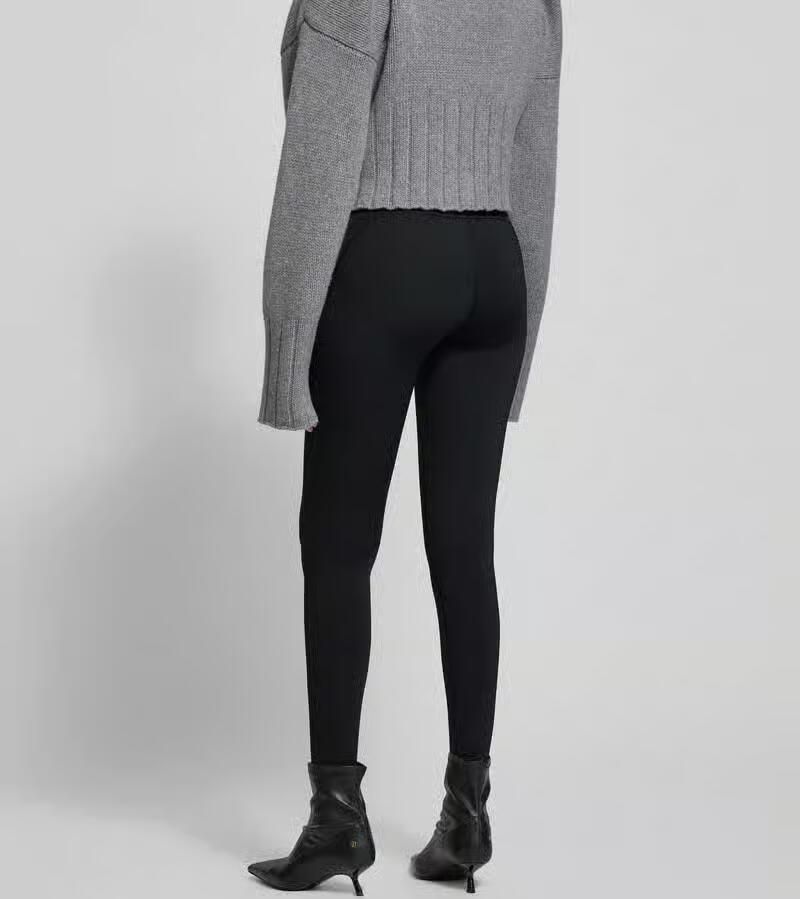 Black palms Legging met elastische band met logo - Foto 2