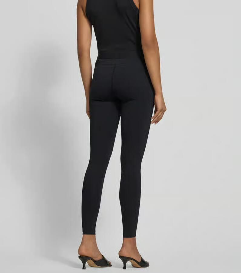 Black palms Legging met labeldetail - Foto 3