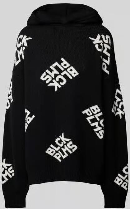 Black palms Oversized hoodie met capuchon - Foto 3