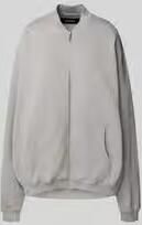 Black palms Oversized sweatjack met ritssluiting