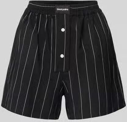 Black palms Shorts met elastische band - Foto 2