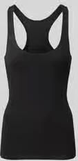 Black palms Tanktop met U-hals