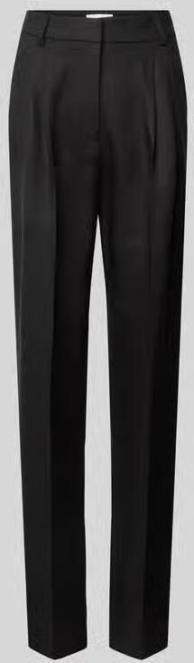 Black palms Tapered fit pantalon met stolpplooien - Foto 2
