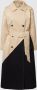 Blanche Trenchcoat in two-tone-stijl - Thumbnail 1