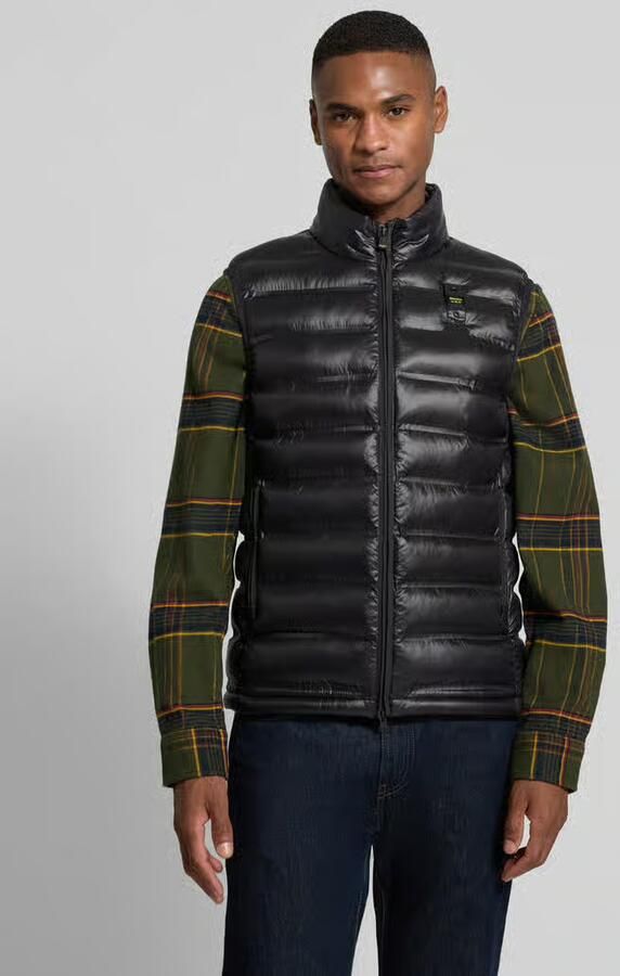 Blauer USA Bodywarmer met opstaande kraag en tweewegsritssluiting - Foto 2