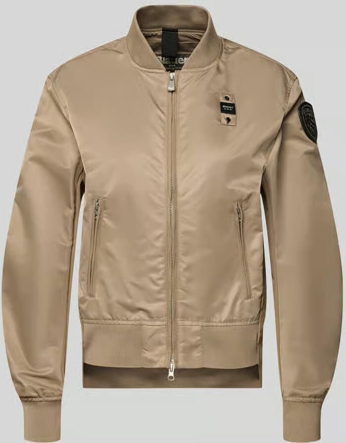 Blauer USA bomberjack met ritszakken model 'LAURIE' - Foto 2