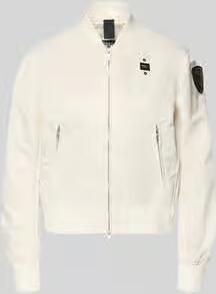 Blauer USA bomberjack met ritszakken model 'LAURIE'