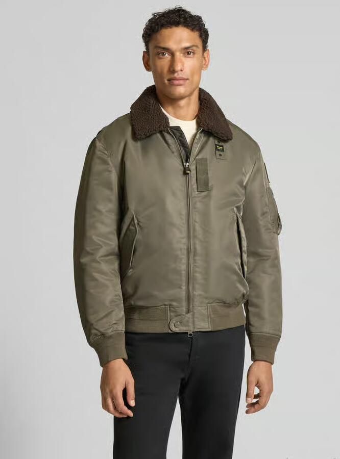 Blauer USA Bomberjack met tweewegsritssluiting model 'MARSHALL' - Foto 2