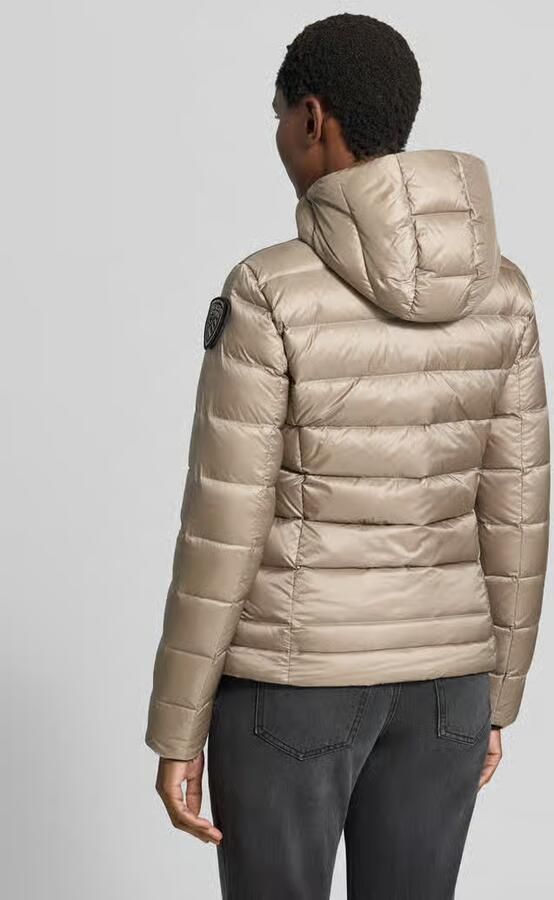 Blauer USA Donsjack in stiksels met logodetail model 'Charme' - Foto 2