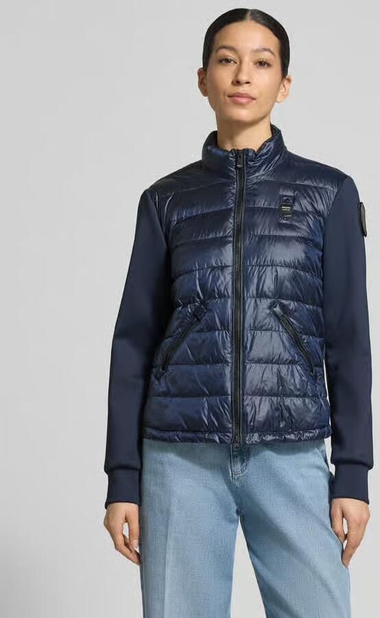 Blauer USA Gewatteerd jack met label-patches model 'HASKEL' - Foto 3