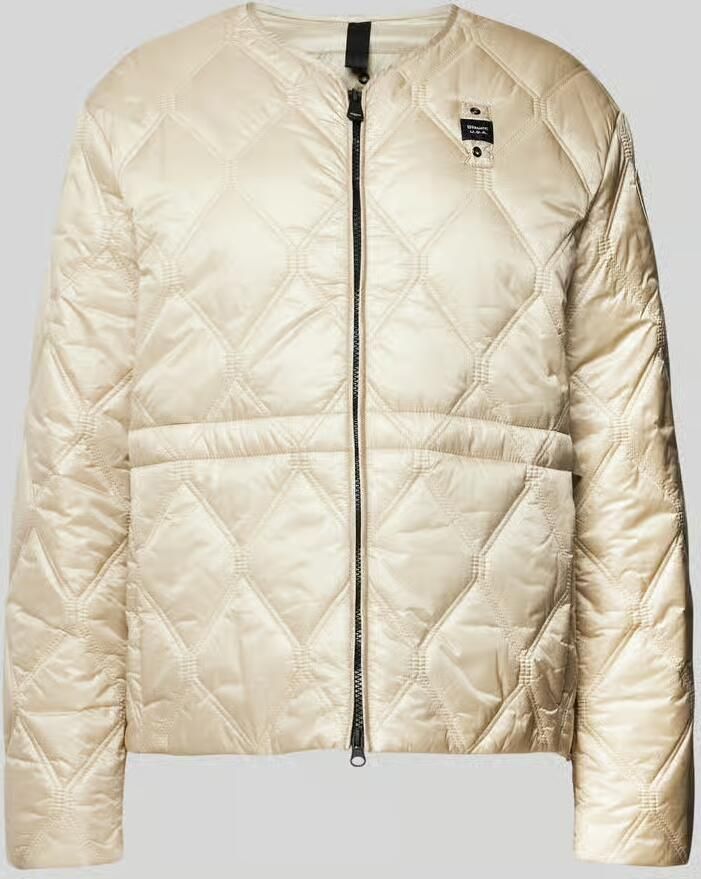 Blauer Usa Gewatteerd jack met labelbadge model 'TAFT'