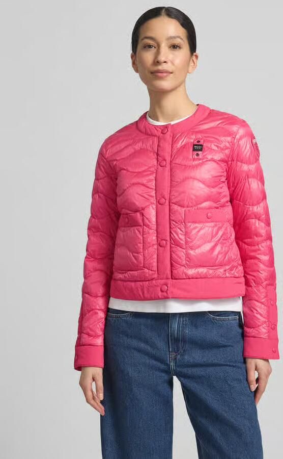 Blauer USA Gewatteerd jack met labeldetail model 'HADLEY' - Foto 2