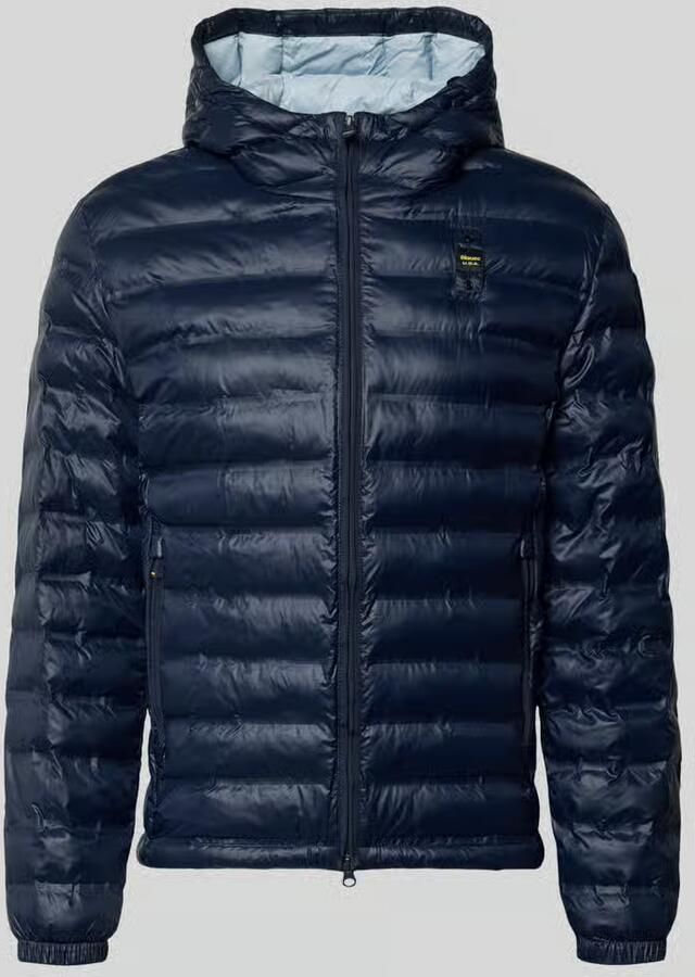 Blauer Usa Gewatteerd jack met Tweewegritssluiting Model 'Charles'