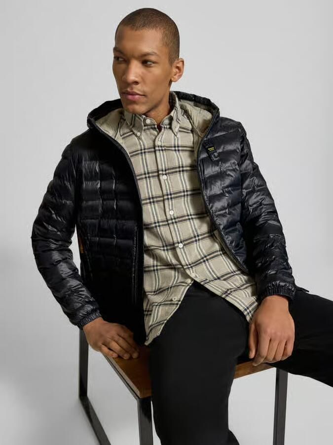 Blauer Usa Gewatteerd jack met Tweewegritssluiting Model 'Charles' - Foto 2