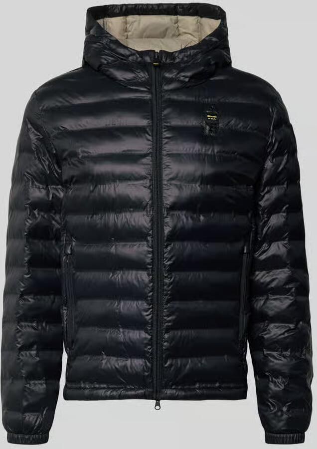 Blauer Usa Gewatteerd jack met Tweewegritssluiting Model 'Charles'
