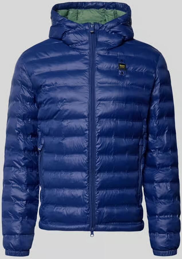 Blauer Usa Gewatteerd jack met Tweewegritssluiting Model 'Charles'