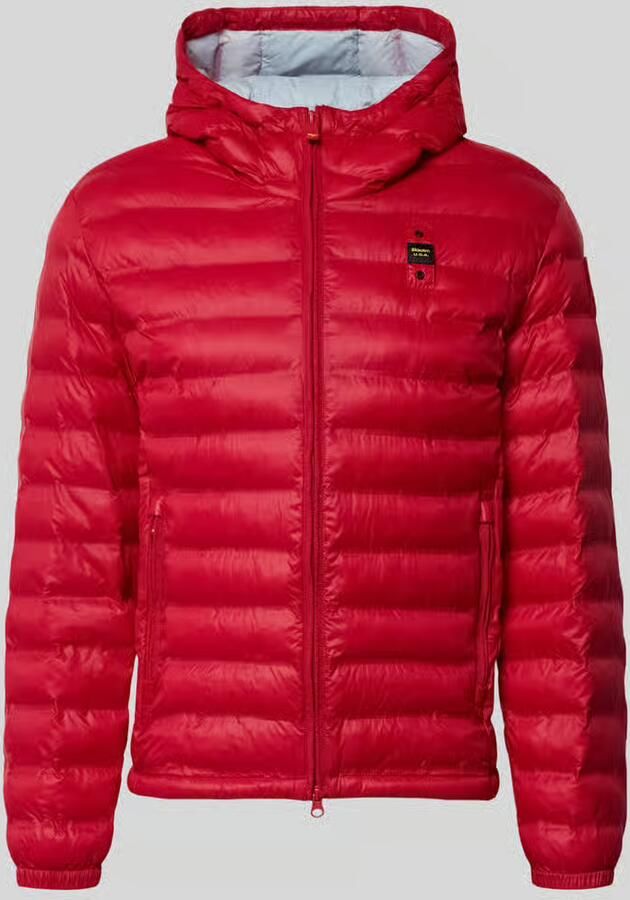 Blauer Usa Gewatteerd jack met Tweewegritssluiting Model 'Charles'