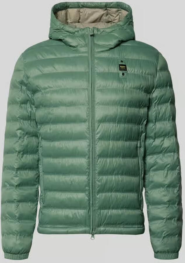 Blauer Usa Gewatteerd jack met Tweewegritssluiting Model 'Charles'