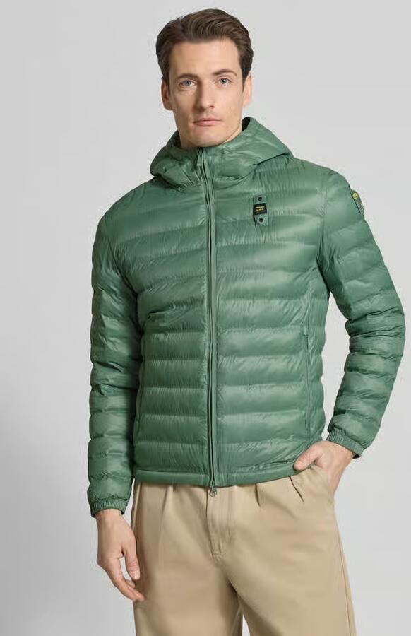 Blauer USA Gewatteerd jack met Tweewegritssluiting Model 'Charles' - Foto 4