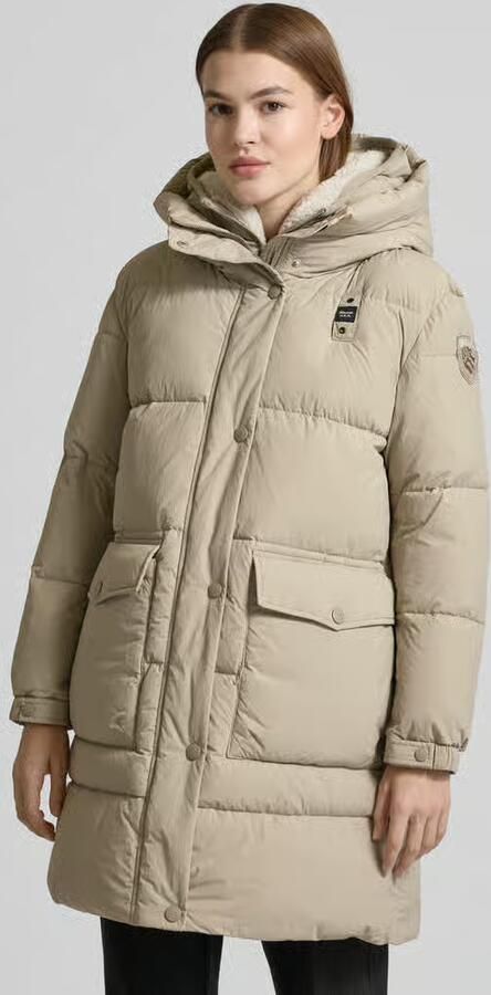 Blauer Usa Gewatteerde jas met capuchon - Foto 4