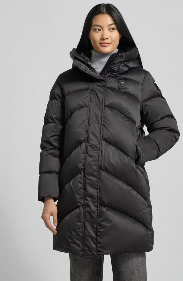 Blauer USA Gewatteerde lange jas met capuchon model 'OPERA' - Foto 2