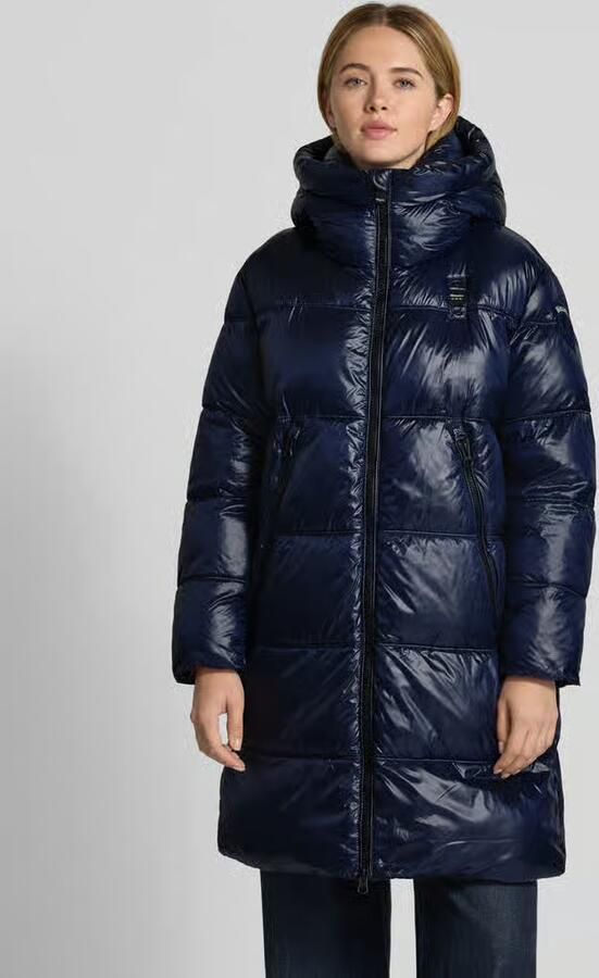 Blauer USA Gewatteerde lange jas met tweewegsritssluiting model 'ARMORY' - Foto 2