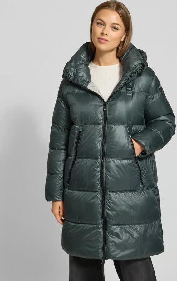 Blauer USA Gewatteerde lange jas met tweewegsritssluiting model 'ARMORY' - Foto 2