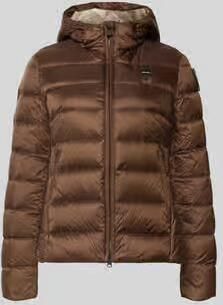 Blauer USA Donsjack in stiksels met logodetail model 'Charme'