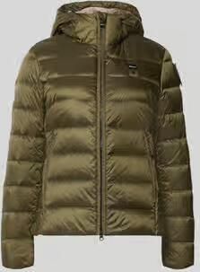 Blauer USA Donsjack in stiksels met logodetail model 'Charme'