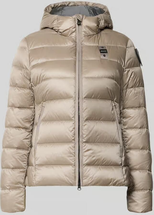 Blauer USA Donsjack in stiksels met logodetail model 'Charme'