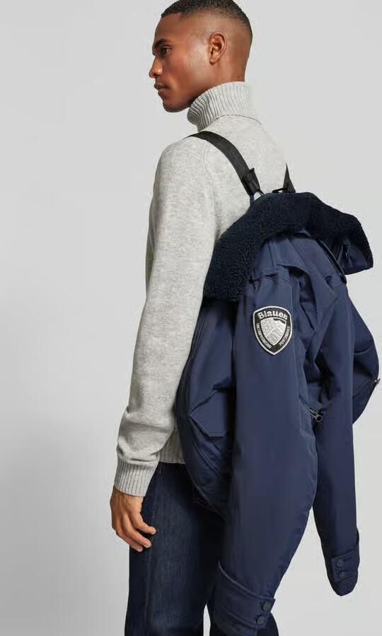 Blauer Usa Jack met labelpatch model 'RIVER'