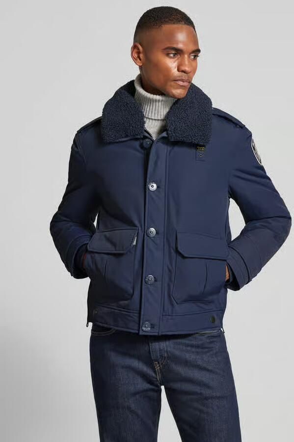 Blauer USA Jack met labelpatch model 'RIVER' - Foto 3